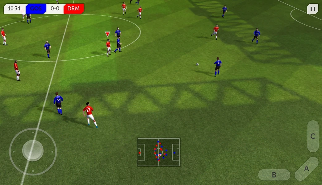 Dream League Soccer 2015 stands out for its high-quality graphics and immersive sound design