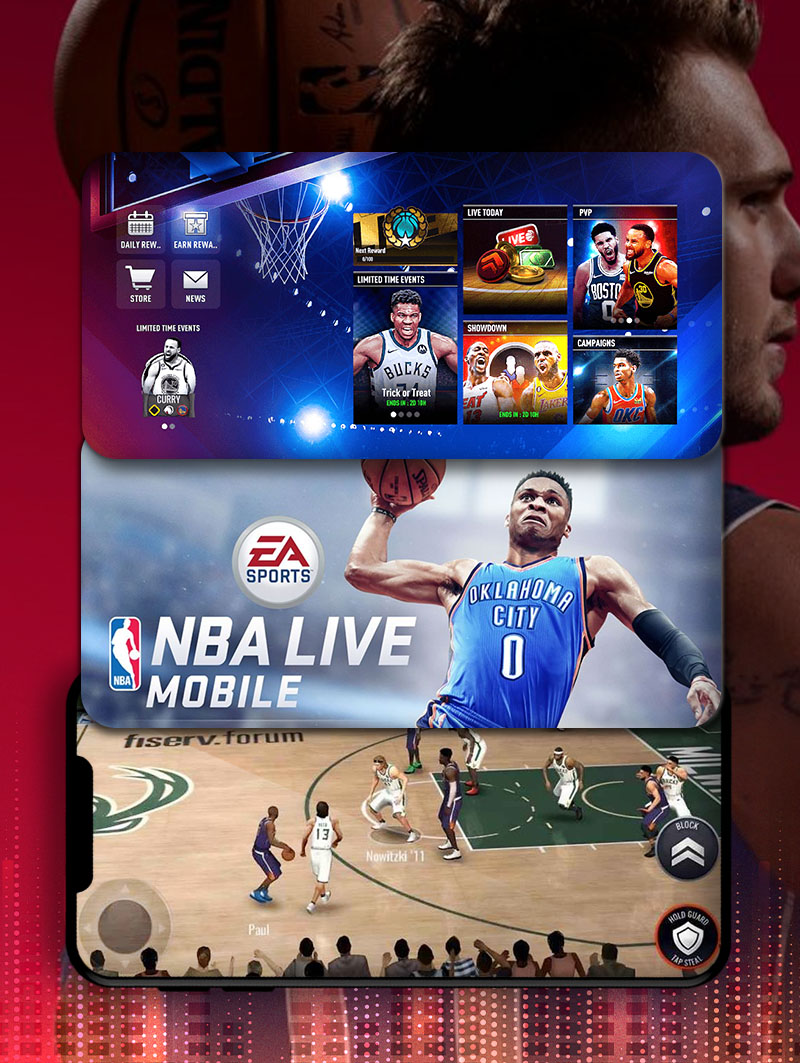 NBA Live Mobile - bakerandpaul